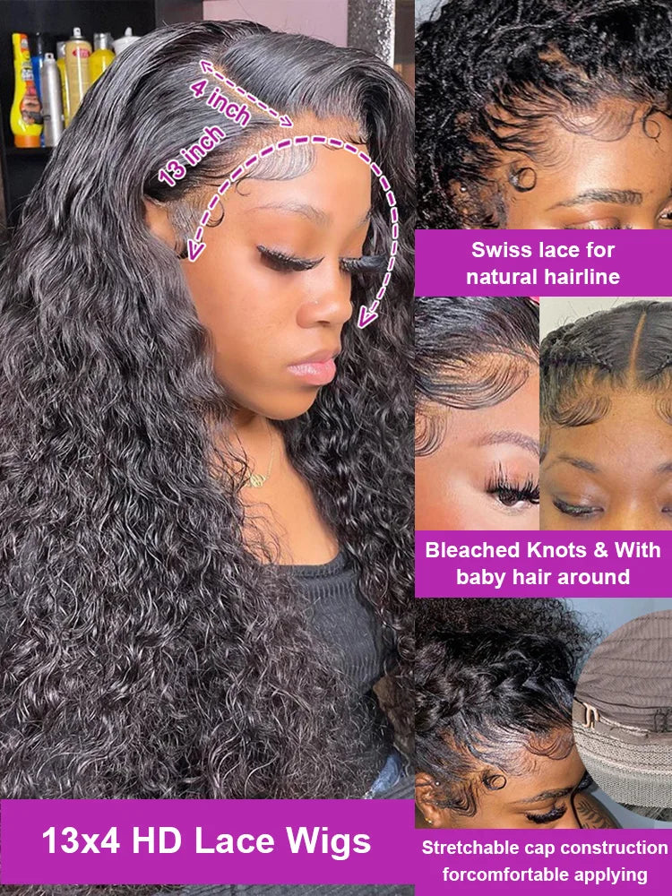 Glamorous Deep Wave Wig