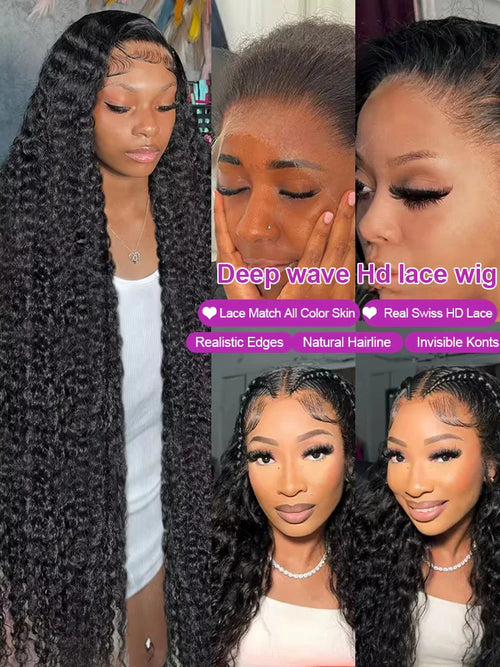 Glamorous Deep Wave Wig